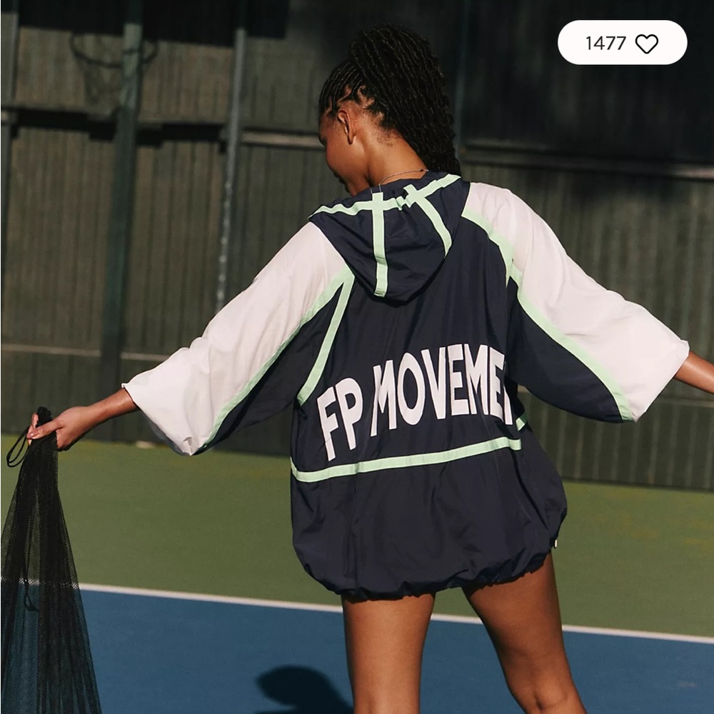 Care FP Like The Wind Logo Jacket Free People